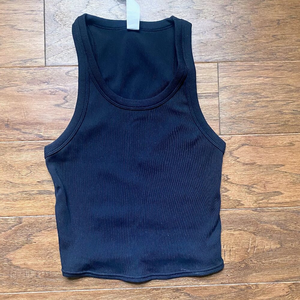 Alo Goddess Ribbed Go-To Tank